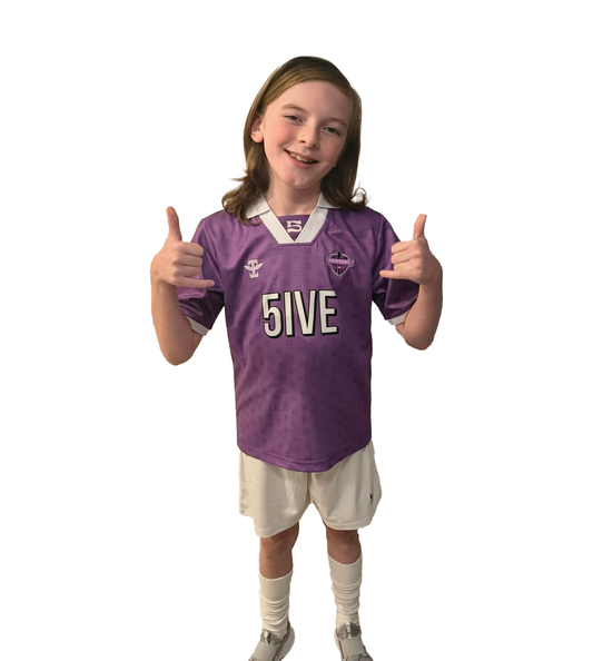 KIDS PURPLE SHIRT 5IVE GUYS